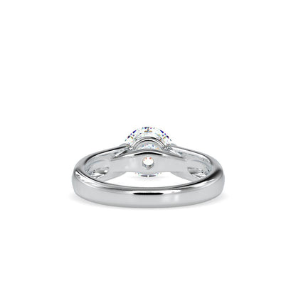 Classic Tension Setting Solitaire Engagement Ring