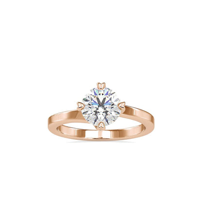Zac Posen Heart Prongs Solitaire Engagement Ring