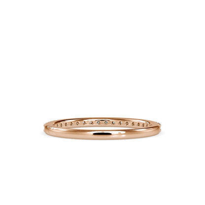 Petite Micropave Diamond wedding Ring