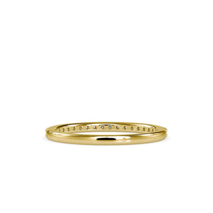 Petite Micropave Diamond wedding Ring