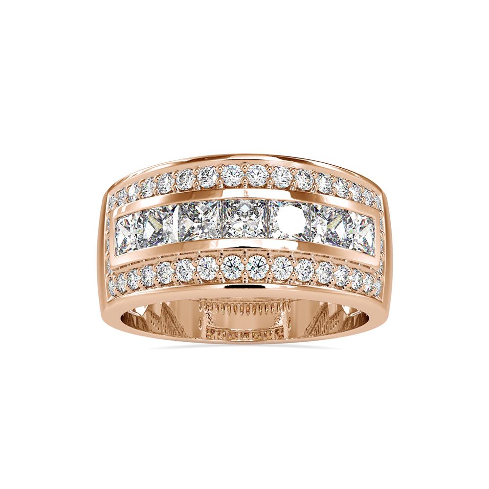 Vintage Channel Set Diamond Ring
