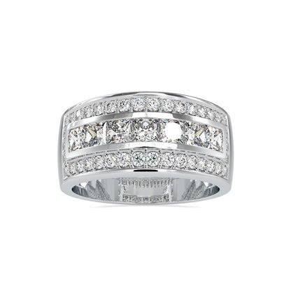 Vintage Channel Set Diamond Ring