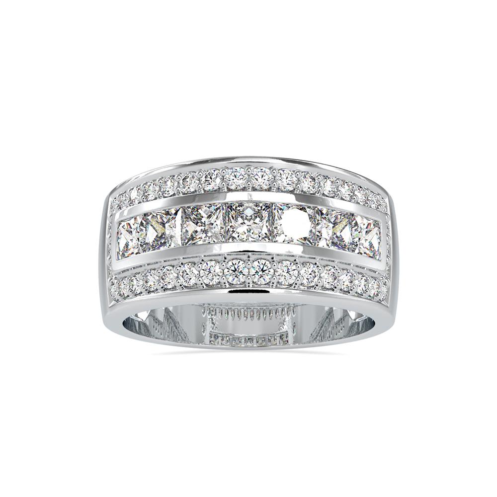 Vintage Channel Set Diamond Ring