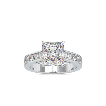 Modern Classic Princess Cut diamond Engagement Ring
