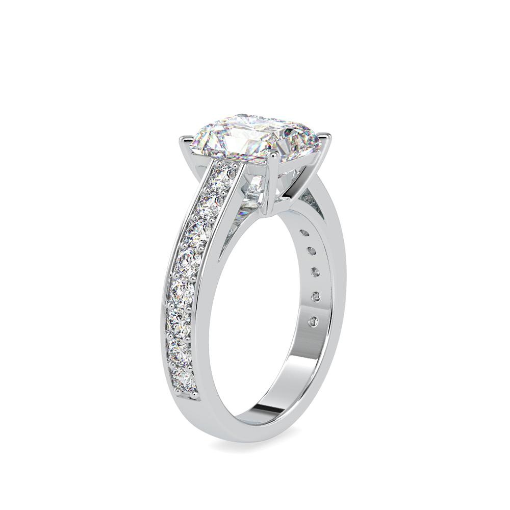 Modern Classic Princess Cut diamond Engagement Ring