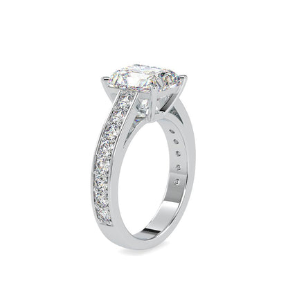 Modern Classic Princess Cut diamond Engagement Ring