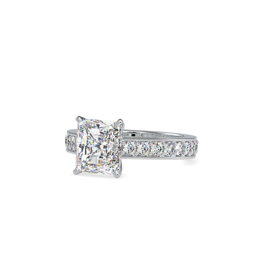 Modern Classic Princess Cut diamond Engagement Ring