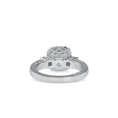 Contemporary Classic trinity styled engagement ring