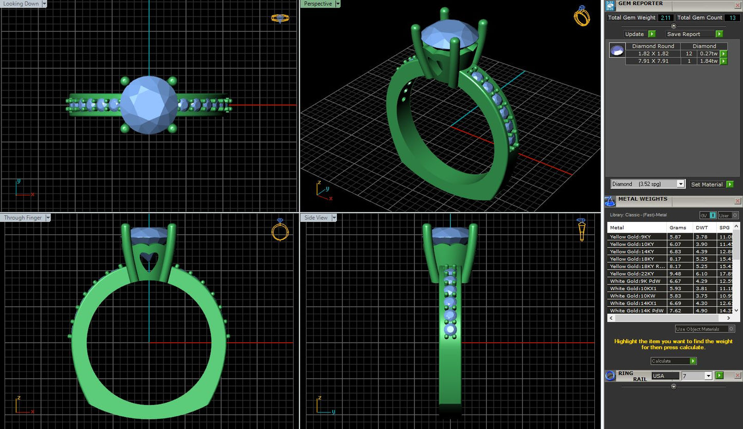 Bold and Becoming Engagement ring