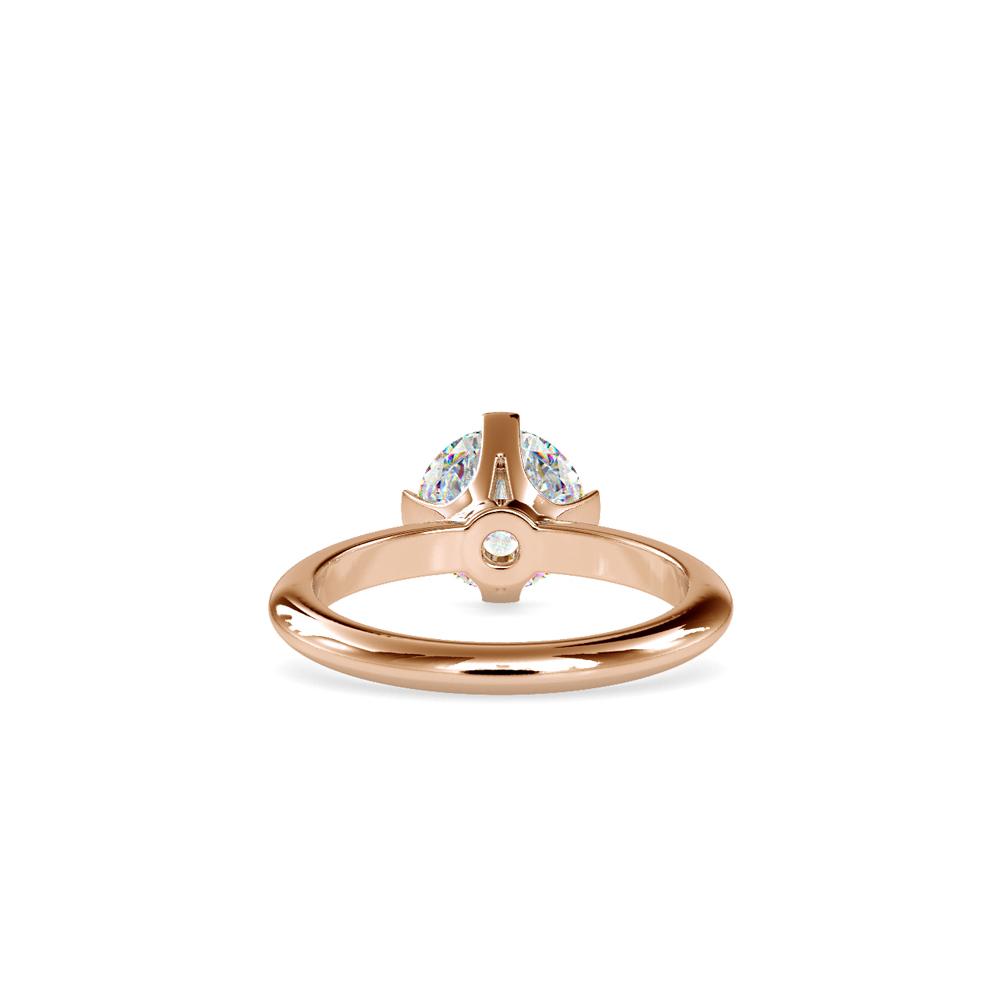 Knife Edge Star Set Solitaire