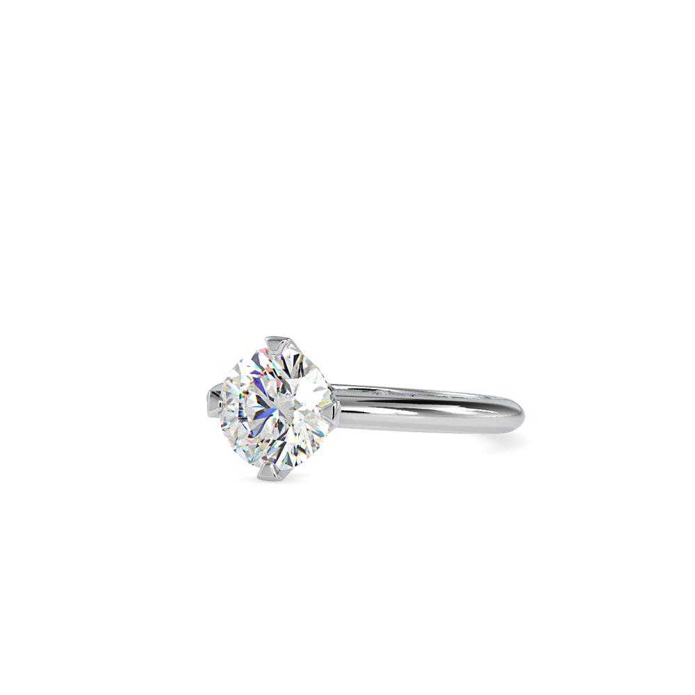 Knife Edge Star Set Solitaire
