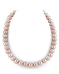 11-12mm Pink Freshwater Pearl Necklace- AAAA Quality