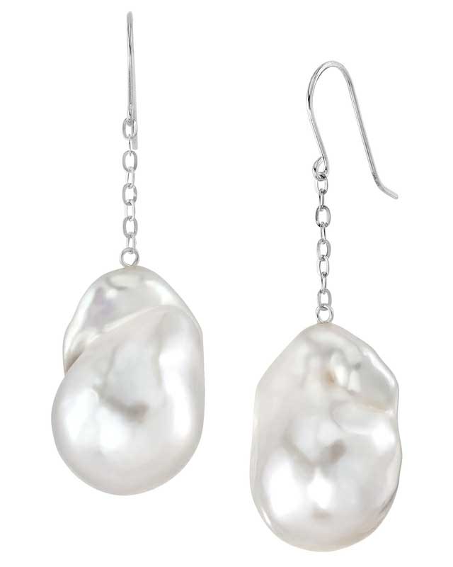 Freshwater Baroque Pearl Sharon Earrings