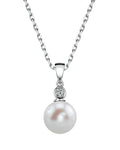 Freshwater Pearl & Diamond Michelle Pendant