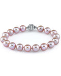 8-9mm White Freshwater Pearl Bracelet - AAAA Quality