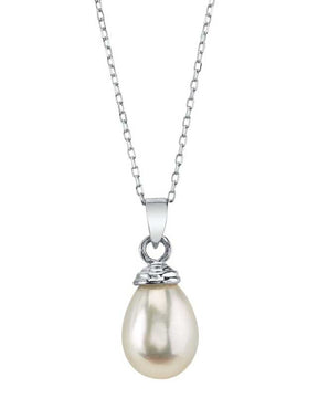 Drop-Shape Freshwater Pearl Hope Pendant