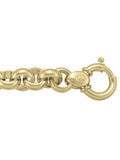 N2510 - YELLOW GOLD HOLLOW FANCY ROLO