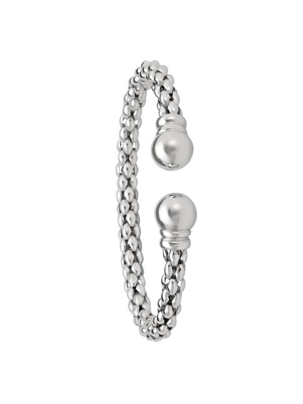 TWO TONE FANCY MESH BANGLE