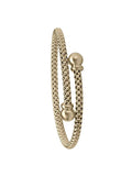 TWO TONE FANCY MESH BANGLE
