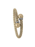 TWO TONE FANCY MESH BANGLE