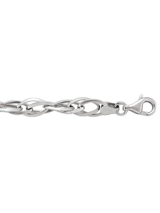 TA10 - WHITE GOLD HOLLOW FANCY