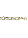 TWO TONE HOLLOW FANCY LINK
