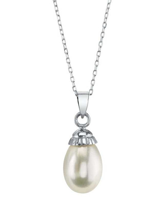 White Freshwater Cultured Pearl Devon Pendant