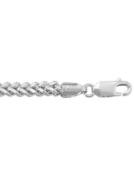 FRANCO-WG-3.6 - WHITE GOLD HOLLOW FRANCO LINK