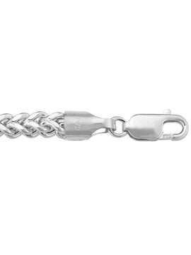 FRANCO-WG-4.4 - WHITE GOLD HOLLOW FRANCO LINK