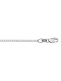 N1008 - WHITE GOLD SOLID BOX LINK