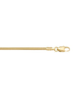 N132 - YELLOW GOLD ROUND SNAKE LINK