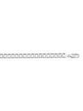 N205W - WHITE GOLD SOLID OPEN LINK