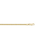 N415 - YELLOW GOLD HOLLOW POPCORN LINK