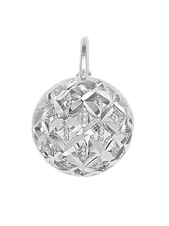 N484 - 14K YELLOW GOLD HALF BALL HIGH POLISHED STUD EARRING