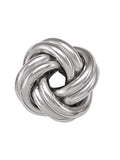 N4846-HG - WHITE GOLD HUGGIE EARRING