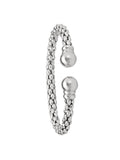 N5730 - TWO TONE FANCY MESH BANGLE