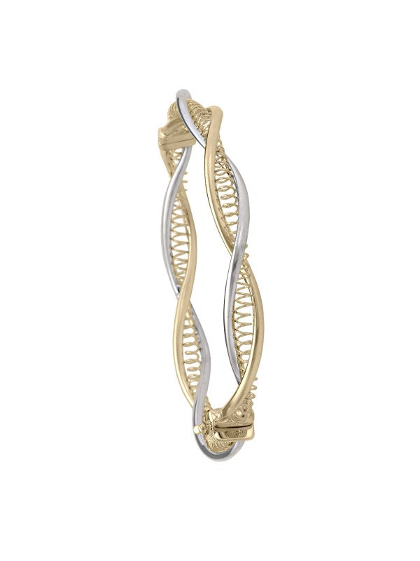N5736 - TRI-COLOUR TWIST BANGLE