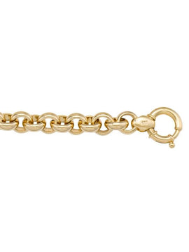 N610 - YELLOW GOLD HOLLOW ROLO LINK