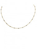 PINK & WHITE STATION BEAD CHAIN