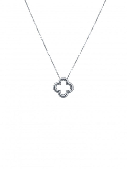WG-CLOVER NECKLACE-18"
